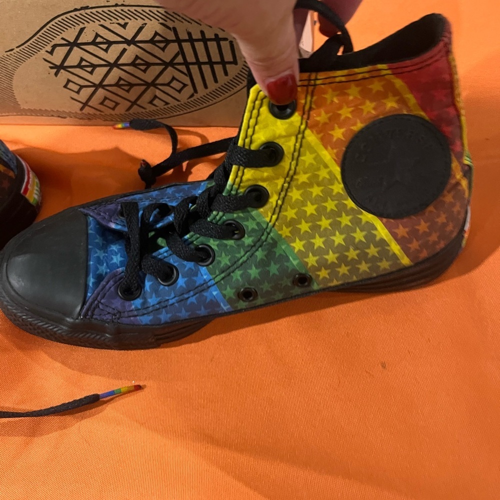 Converse All star Vibrant Rainbow Star unisex sneakers - Picture 10 of 12